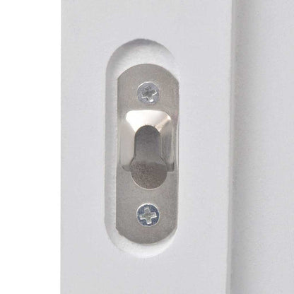 242437 vidaXL Coat Racks 2 pcs White