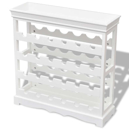 242438 vidaXL Wine Cabinet "Abreu" White