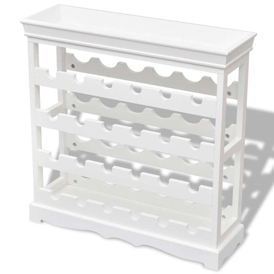 242438 vidaXL Wine Cabinet "Abreu" White