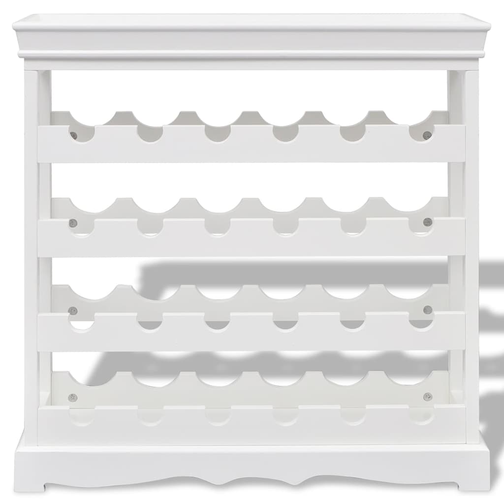 242438 vidaXL Wine Cabinet "Abreu" White