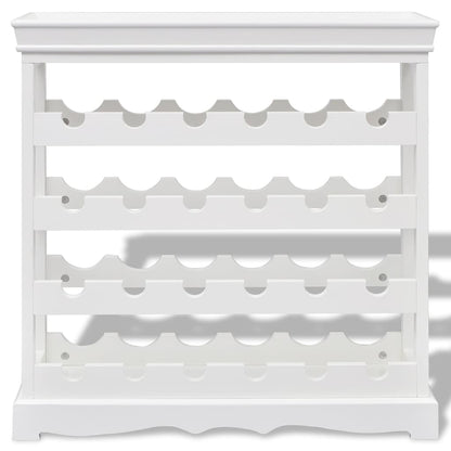 242438 vidaXL Wine Cabinet "Abreu" White