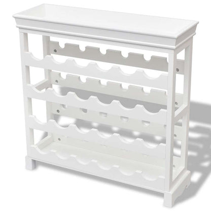 242438 vidaXL Wine Cabinet "Abreu" White