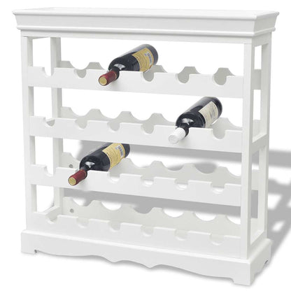 242438 vidaXL Wine Cabinet "Abreu" White