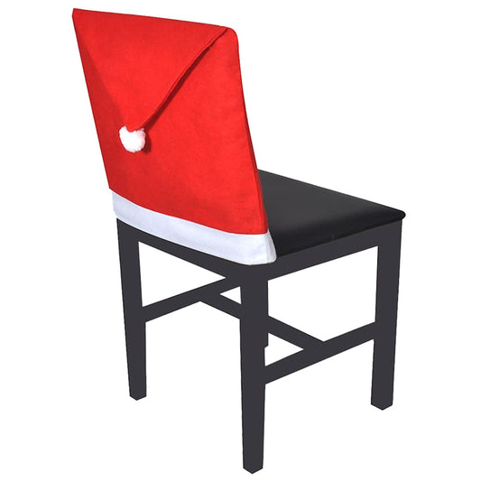 131012 6 Santa Claus Hat Chair Back Covers