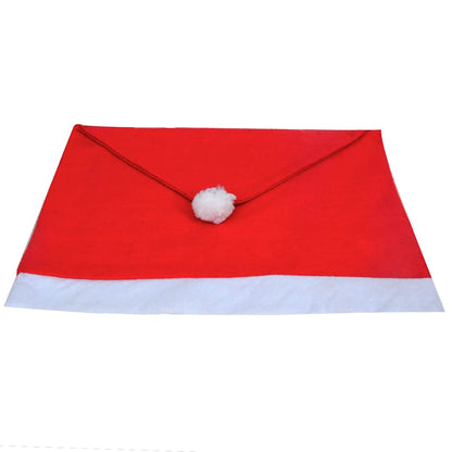 131012 6 Santa Claus Hat Chair Back Covers