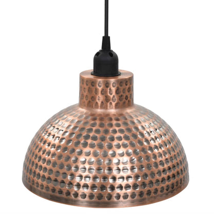 vidaXL Ceiling Lamps 2 pcs Semi-spherical Copper Colour