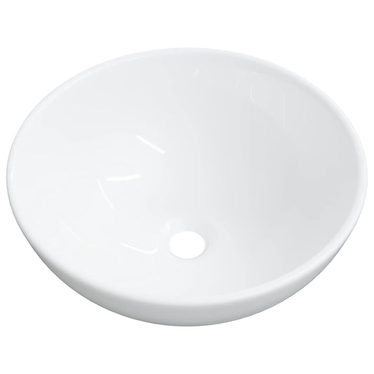 vidaXL Wash Basin White 28x28x10 cm Ceramic