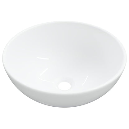 vidaXL Wash Basin White 28x28x10 cm Ceramic