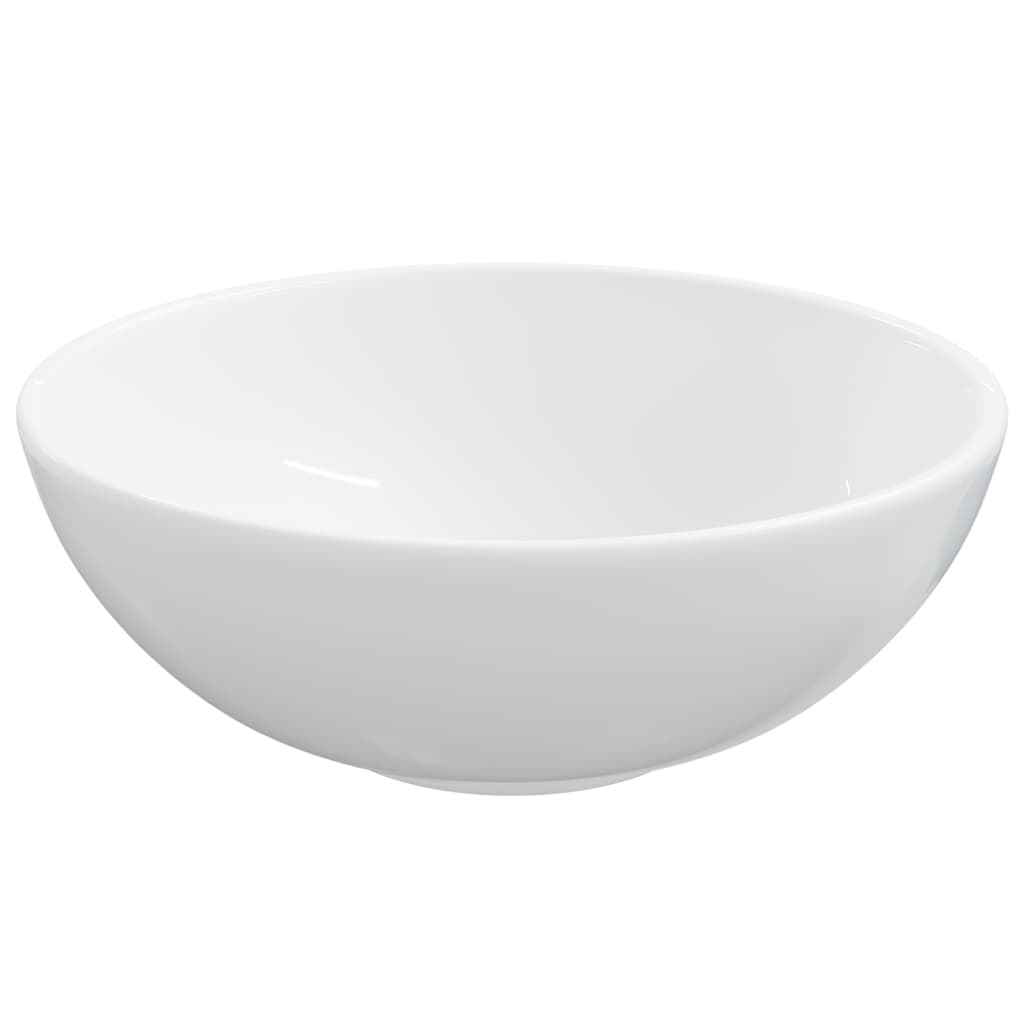 vidaXL Wash Basin White 28x28x10 cm Ceramic