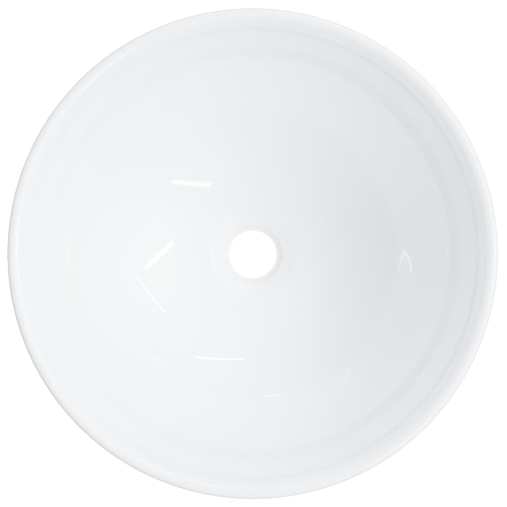vidaXL Wash Basin White 28x28x10 cm Ceramic