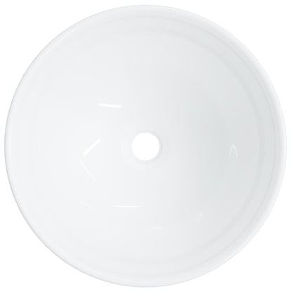 vidaXL Wash Basin White 28x28x10 cm Ceramic