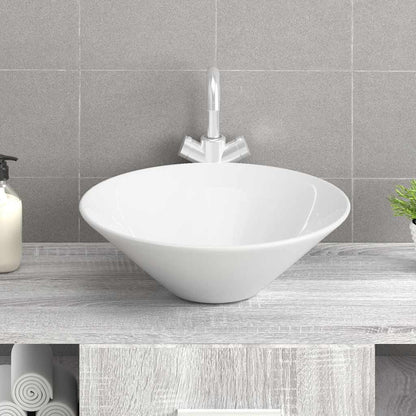 vidaXL Art Basin 2 pcs Ceramic Round (not for individual sales / blocked all in blockcades)