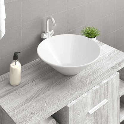 vidaXL Art Basin 2 pcs Ceramic Round (not for individual sales / blocked all in blockcades)