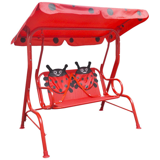 41840 vidaXL Kids Swing Seat Red