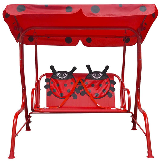 41840 vidaXL Kids Swing Seat Red