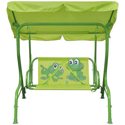 vidaXL Kids Swing Seat Green