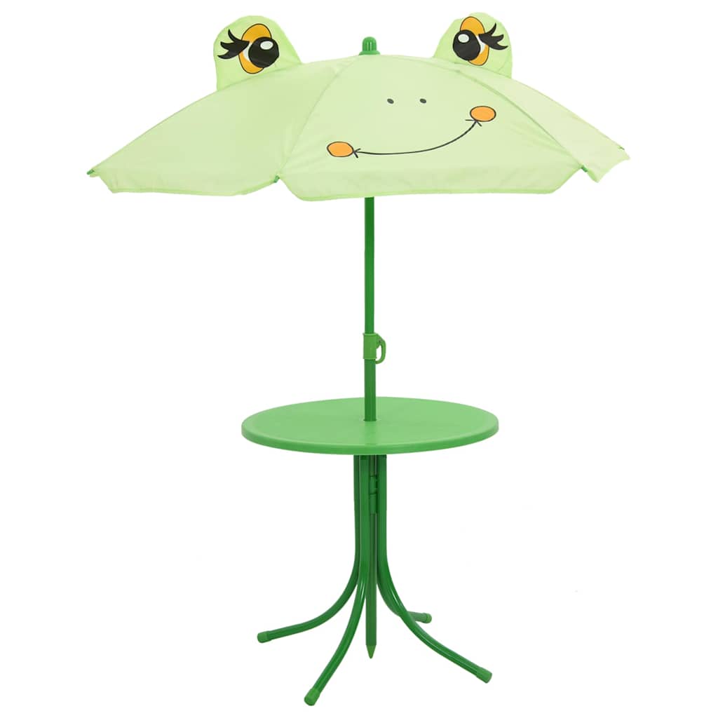 vidaXL Patio Furniture | Green | Steel, Polyester | Small | Foldable