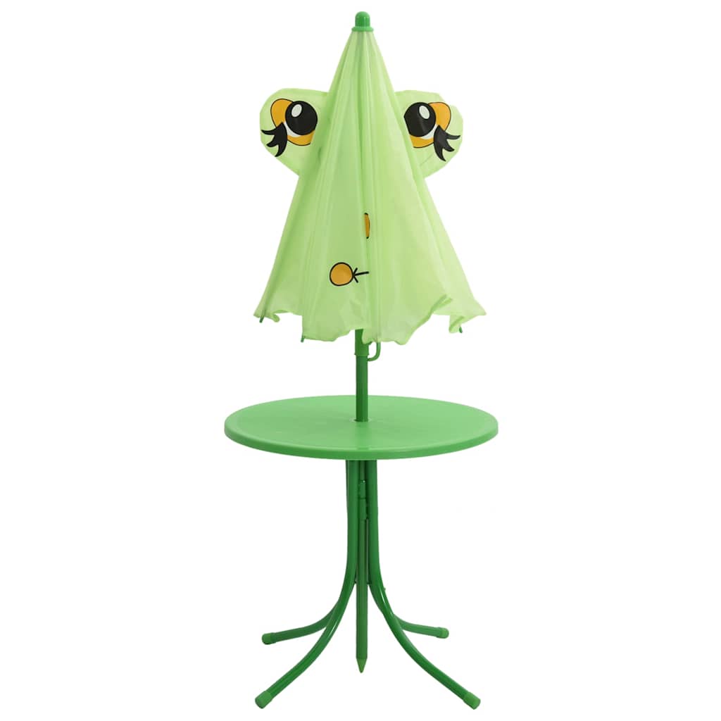 vidaXL Patio Furniture | Green | Steel, Polyester | Small | Foldable