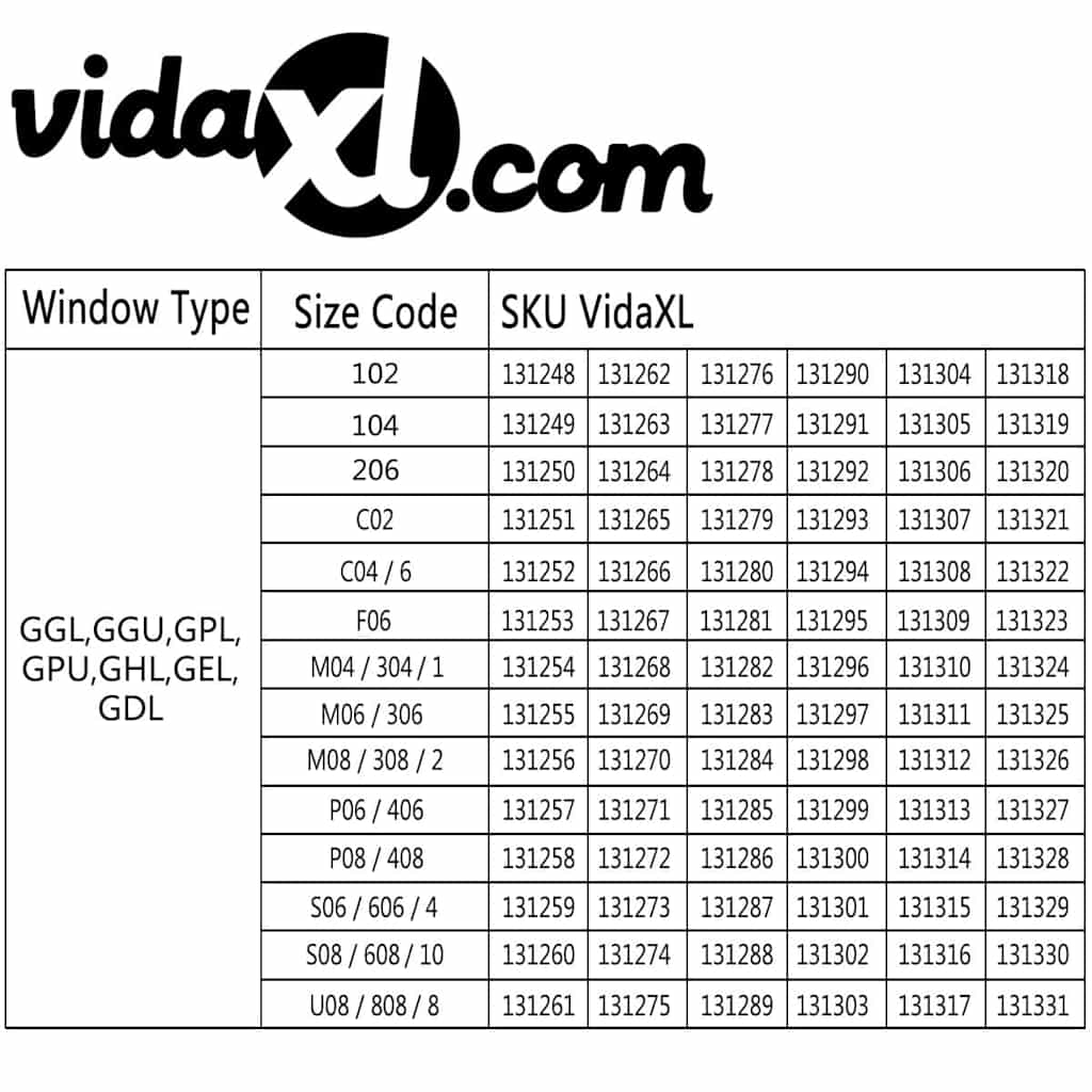 vidaXL Blackout Roller Blinds Beige M06/306 GGL and GGU