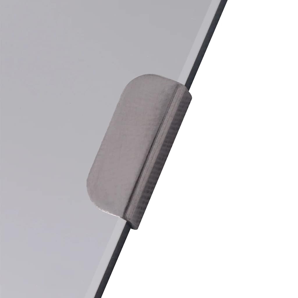 242729 vidaXL Frameless Mirror Tiles Glass 8 pcs 20,5 cm