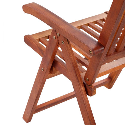 vidaXL Dining Table And Chair | Natural Wood | Solid Acacia wood | Medium