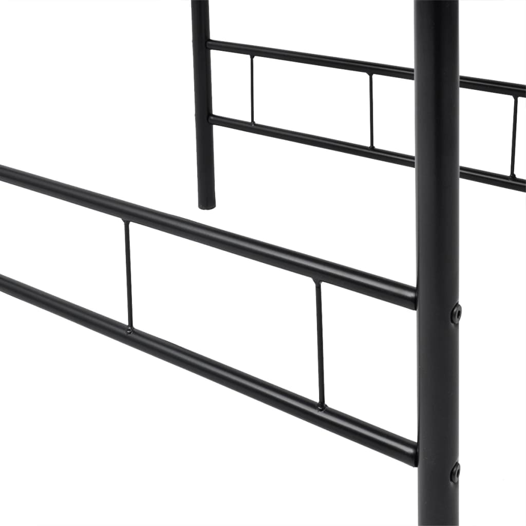 vidaXL Dining Set | Black | MDF, Iron | Medium | Sleek | Breakfast Bar Set