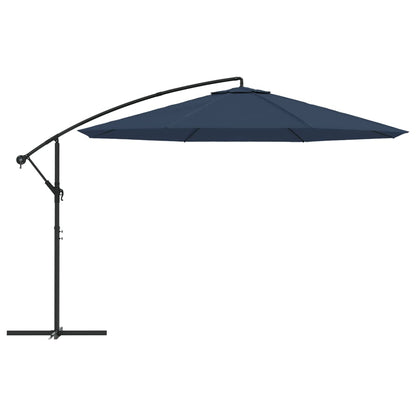 vidaXL Cantilever Garden Parasol | Bold blue | Polyester | Large