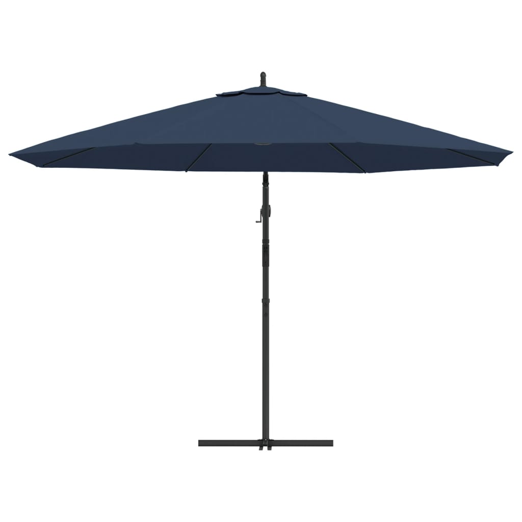 vidaXL Cantilever Garden Parasol | Bold blue | Polyester | Large