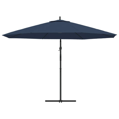 vidaXL Cantilever Garden Parasol | Bold blue | Polyester | Large
