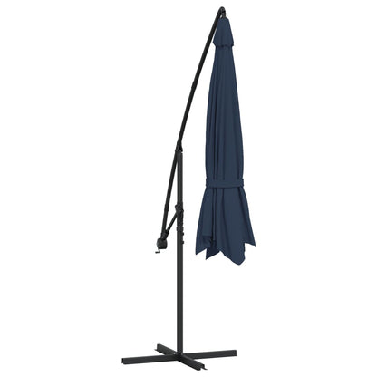 vidaXL Cantilever Garden Parasol | Bold blue | Polyester | Large