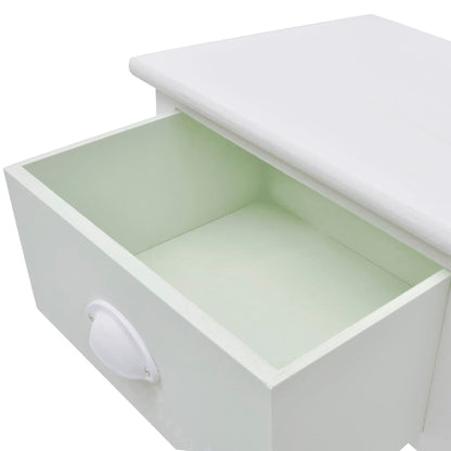 vidaXL French Bedside Cabinets 2 pcs Wood
