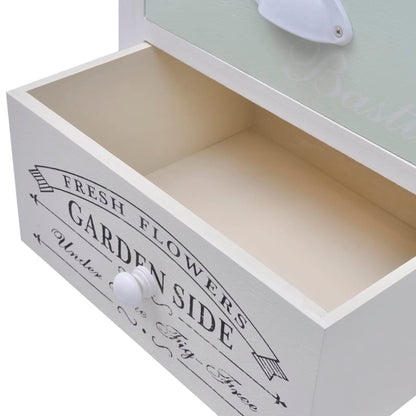 242875 vidaXL French Bedside Cabinets 2 pcs Wood