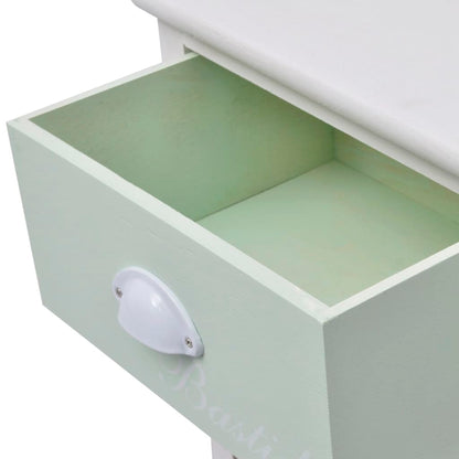 vidaXL Storage Cabinet | Multicolour | Paulownia wood, Plywood | Compact
