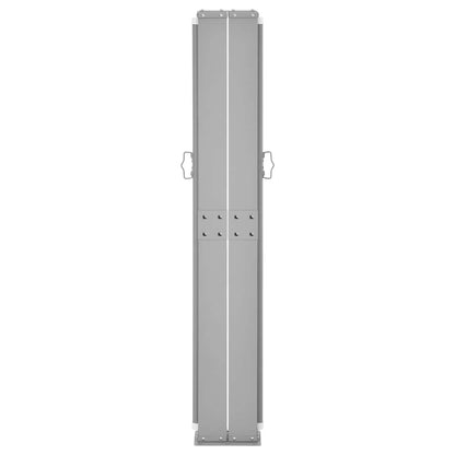vidaXL Retractable Side Awning Black 160x600 cm