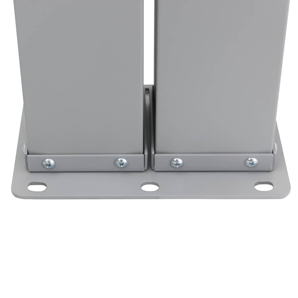 vidaXL Retractable Side Awning Black 160x600 cm