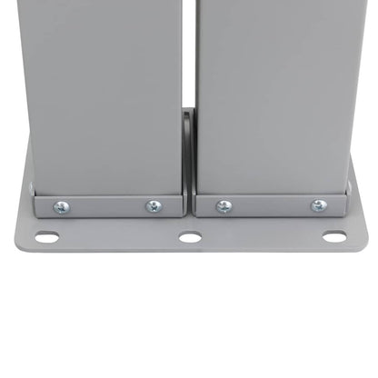 vidaXL Retractable Side Awning Black 160x600 cm