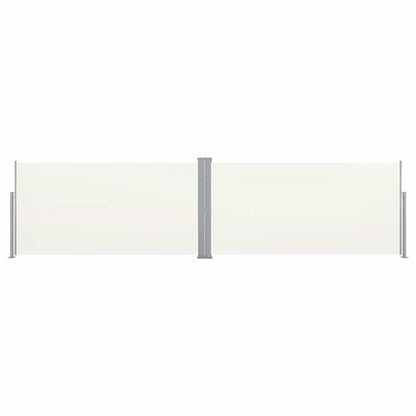 vidaXL Retractable Side Awning 160x600 cm Cream