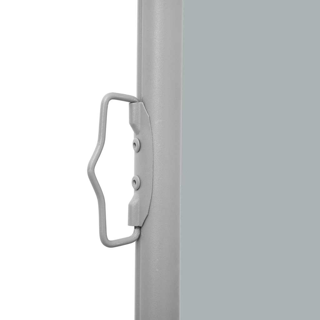 vidaXL Retractable Side Awning 160x600 cm Grey