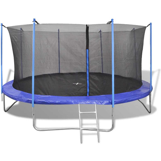vidaXL Five Piece Trampoline Set 4,26 m