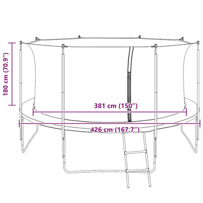 Safety Net for 4.26 m Round Trampoline