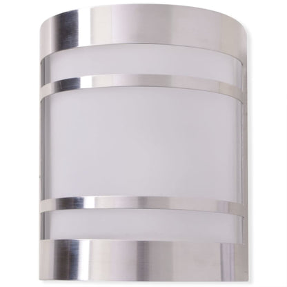 vidaXL Outdoor Wall Light Stainless Steel
