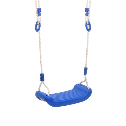 vidaXL Swing Seats with Ropes 2 pcs Blue 38x16 cm PE