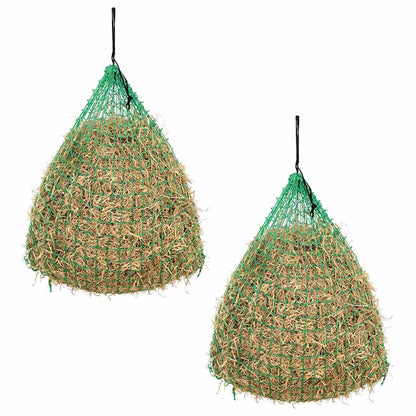vidaXL Hay Nets 2 pcs Round 0.75x0.75 m PP