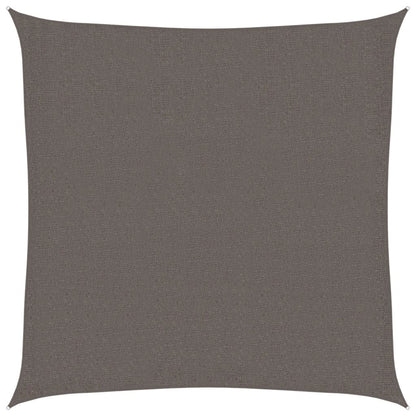vidaXL Sunshade Sail HDPE Square 3.6x3.6 m Anthracite
