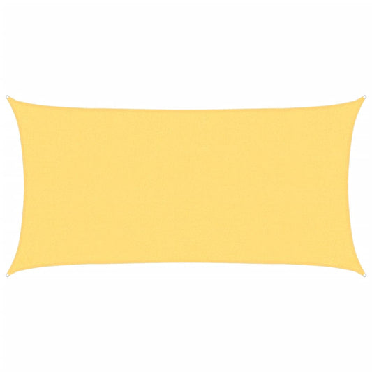 vidaXL Sunshade Sail HDPE Rectangular 2x4 m Beige