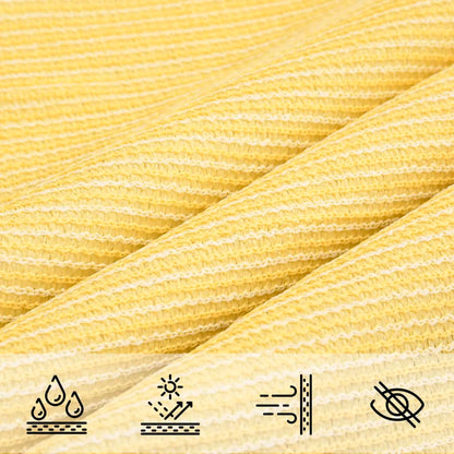 vidaXL Sunshade Sail HDPE Rectangular 4x6 m Beige
