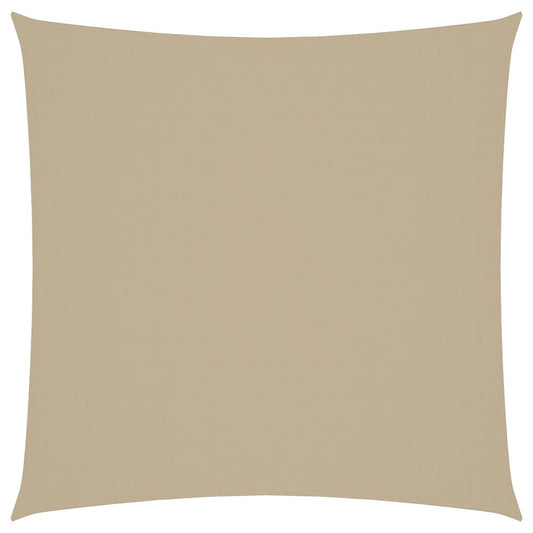 vidaXL Sunshade Sail Oxford Fabric Square 3.6x3.6 m Beige