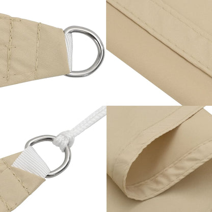 vidaXL Sunshade Sail Oxford Fabric Rectangular 2x4 m Beige