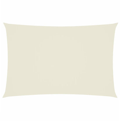 vidaXL Sunshade Sail Oxford Fabric Rectangular 2x4 m Cream