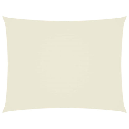 vidaXL Sunshade Sail Oxford Fabric Rectangular 4x6 m Cream